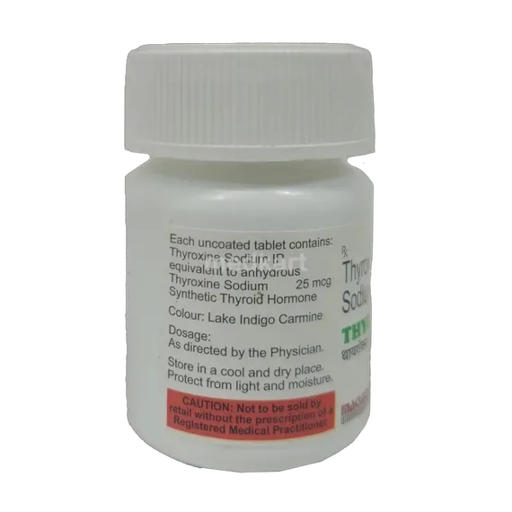 thyrox 25mcg tablet 120's